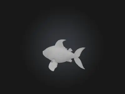 RoboFish Model Low-poly 3D model