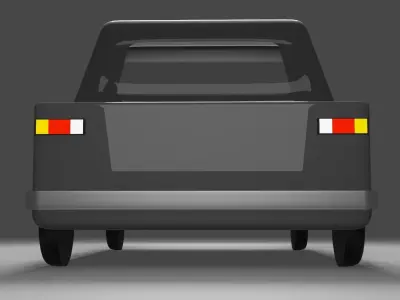 LowPoly Car - Games ready Free low-poly 3D model