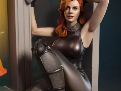 Mara Jade from Star Wars 3D print model