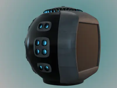 Future TV Computer 3D model