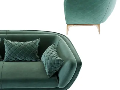 Monemtum sofa Free 3D model