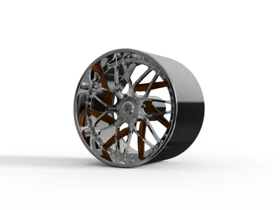 ASANTI AF832 WHEEL 3D MODEL 3D model