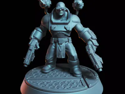 Imperial Heavy Brutes - Abhuman Tactical Squad 3D print model