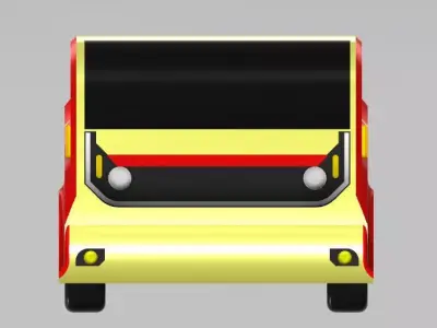 Compact Car Concept Free 3D model