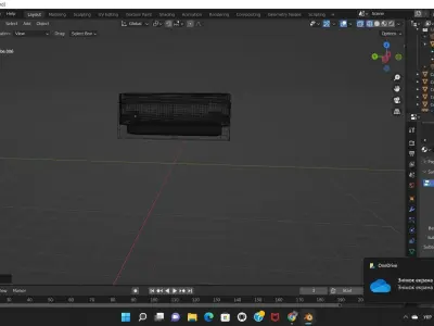 modern sofa 3D model