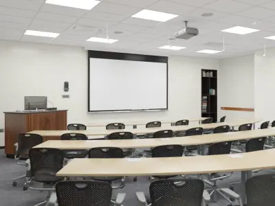 Classroom Architecture 006 V4 3D model