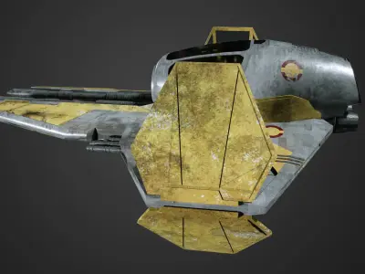 Jedi Starfighter ETA-2 3D model