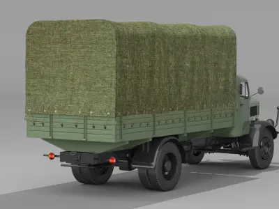 1943 Mercedes Benz L 4500 S  3D model