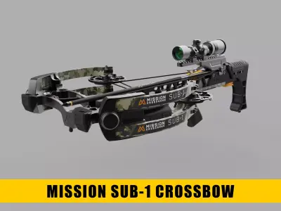 Mission SUB 1 Crossbow - Hero Asset - Realistic 3D model