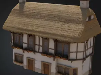 Medieval Inn 3D model