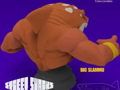 Street Shark - Slammu - Animated Series 3D print model purchase