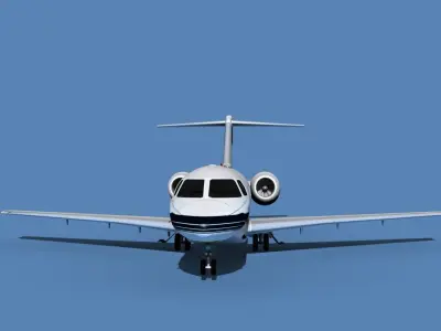 Hawker Siddley 4000 V05 3D model