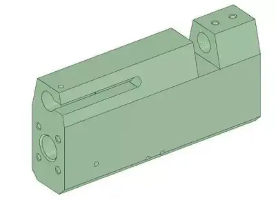 Airgun Receiver Free 3D model