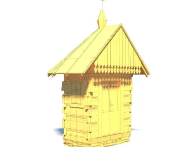 Slavic Architecture Bundle 3D Model Collection