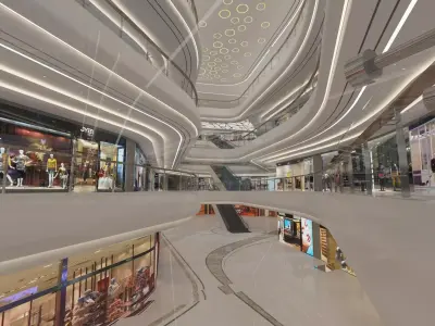 Shopping Mall 5 3D model