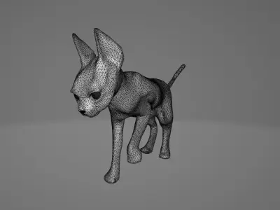 Cat Evolution Free 3D model