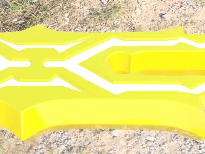 Great Thunderblade 3D printable model from legend of zelda  3D print model