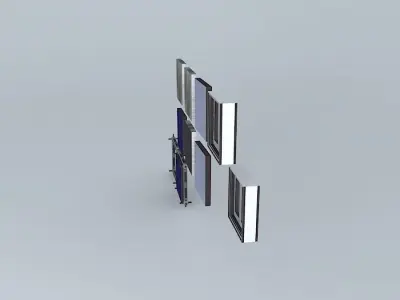 External Hull Segments using CS Computerized Scaffolding 3D model