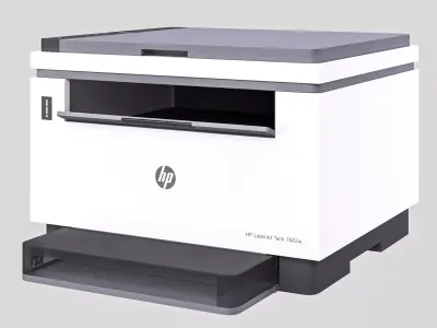 HP LaserJet Tank 1602w Printer 3D model