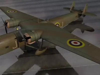 Handley Page HP-54 Harrow Mk-2 3D model
