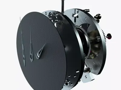 mechanical watch body 3D model