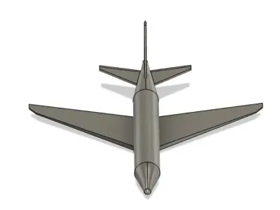 Basic Aircraft V1 3D print model