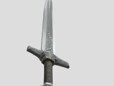Medieval Ancient Sword 3D model
