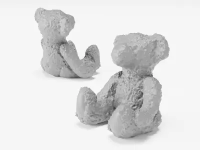 Toys pack - Teddy bears and wooden toys 1-35 3D print model