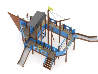 Lappset Fishing Ship 3D model