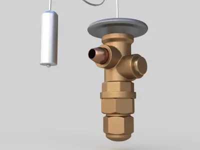 Thermal Expansion Valve 3D model