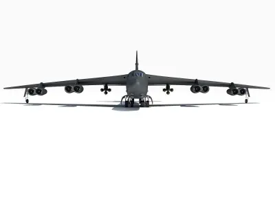 Boeing B-52 Stratofortress  3D model