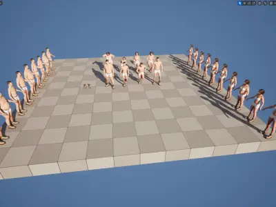 Boots 2 - All MH Bodies and UE5 Skeletons - Rigged Low-poly 3D model