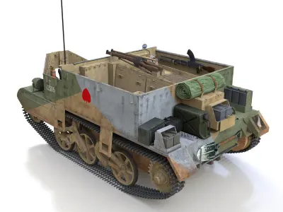 Bren Gun Carrier MK I - BUC - T12505 3D model
