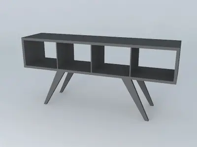 Retro console Free 3D model