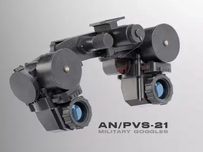 ANPVS21 Military Goggles 3D model