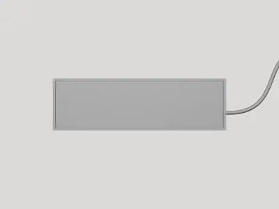 Light Box Display - Geometry Only No Textures No Materials 3D model