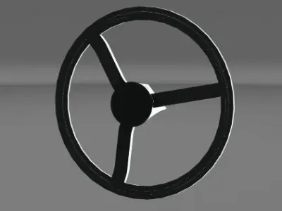 SteerIng WhEel In NX Free 3D model