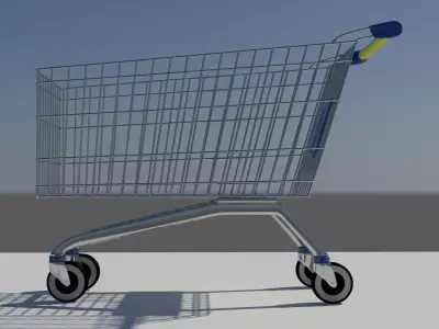 Shopping Cart Free 3D model