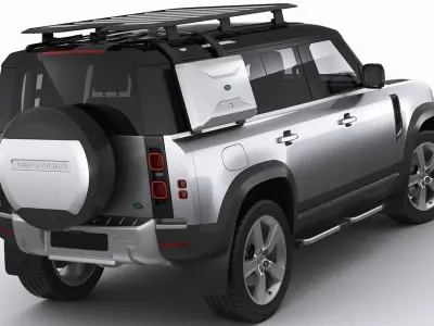 Land Rover Defender 110 2020 3D model order