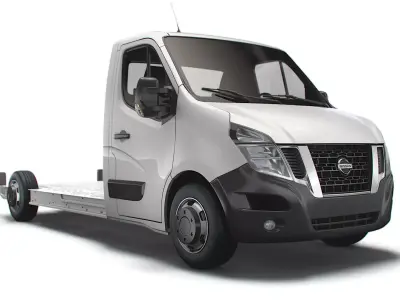 Nissan NV400 FWD LL35 L3H1 Platform Cab 2014 3D model