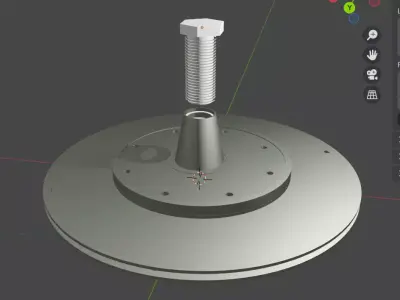 PLATINE 3D model