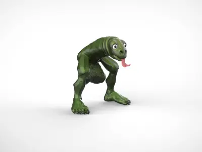 Snekman Troll 3D print model