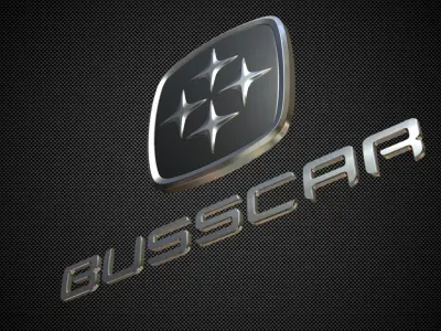 busscar logo 3D model