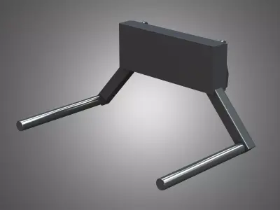 Roll-type Bale Fork - Front Loader 3D model