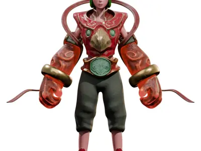 Yan - The Vermilion Bird 3D model