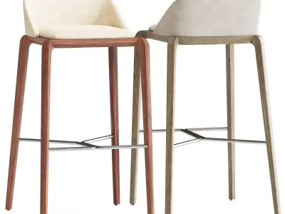 Roche Bobois bar stool Free 3D model
