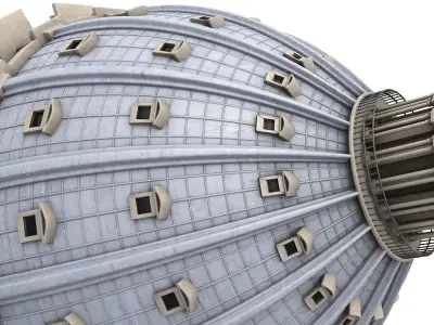 St Peter Basilica 3D model