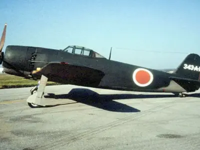 Kawanishi N1K 3D model