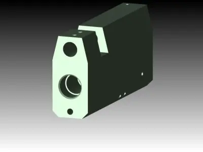 Airgun Receiver Free 3D model