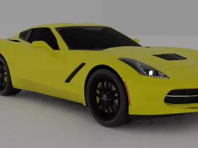 Chevrolet Corvette C7 Stingray Free 3D model
